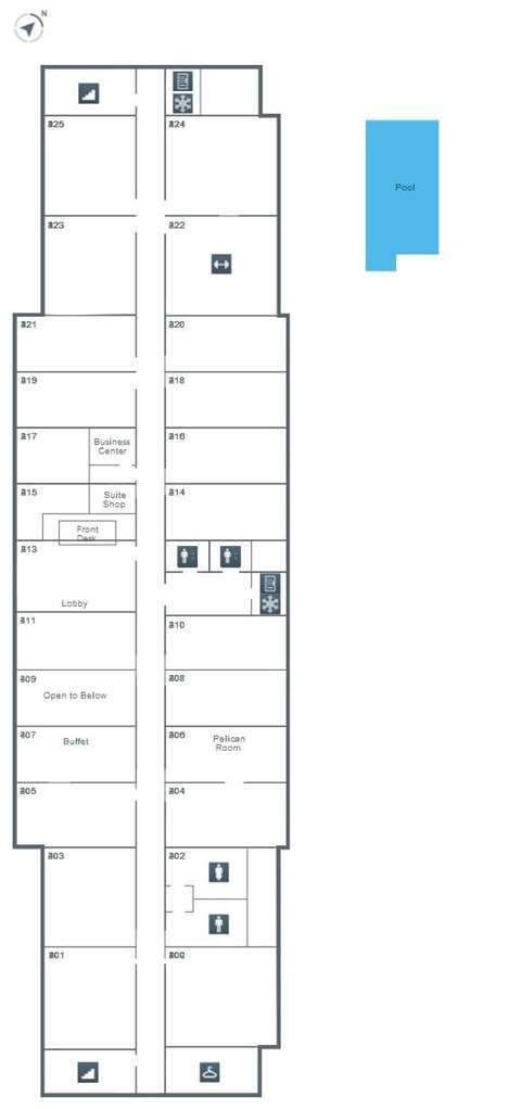 Hampton Inn And Suites Порт Арансас Ресторант снимка